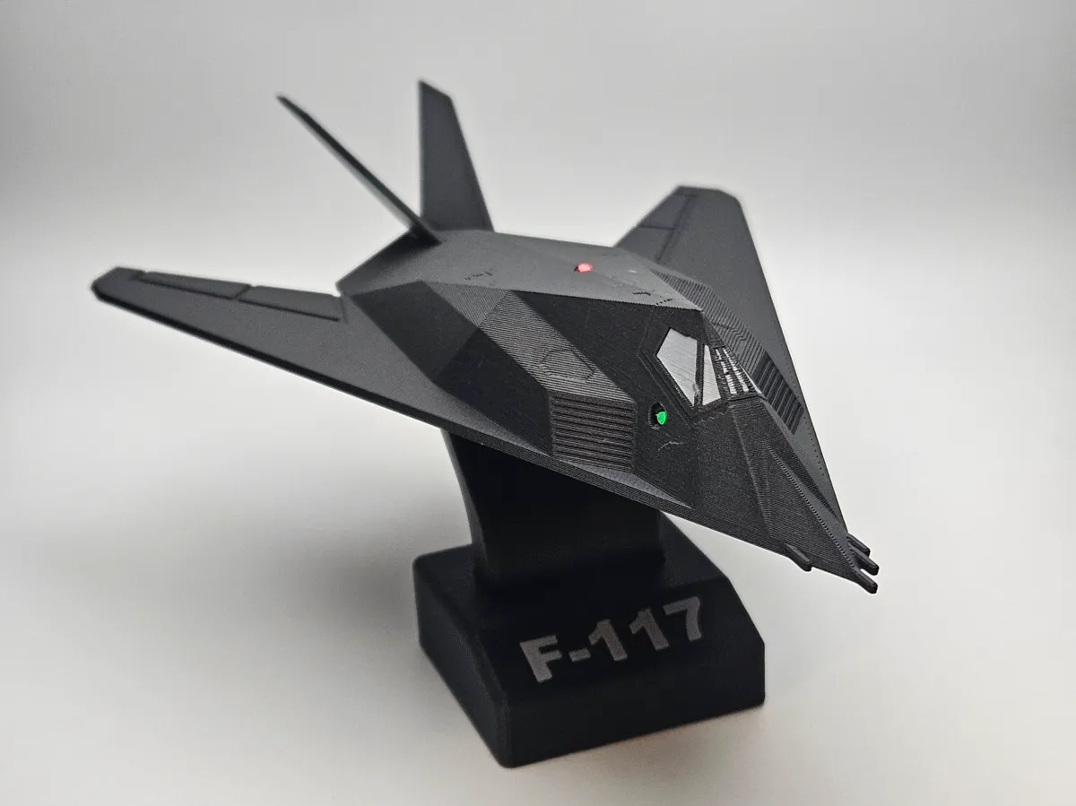 F117 LED Plane Kit, photo 4 of 4 - F117 LED Plane Kit Hobby & DIY