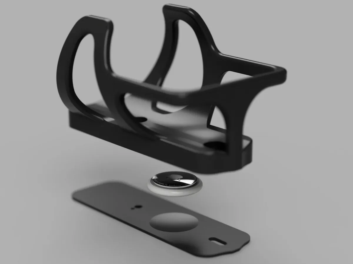 Bike bottle holder with a hidden slot for airtag - Sport & Outdoors, in stock in India