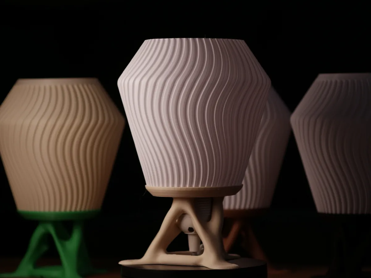 Modern organic design lamp - Modern Table Lamps, in stock