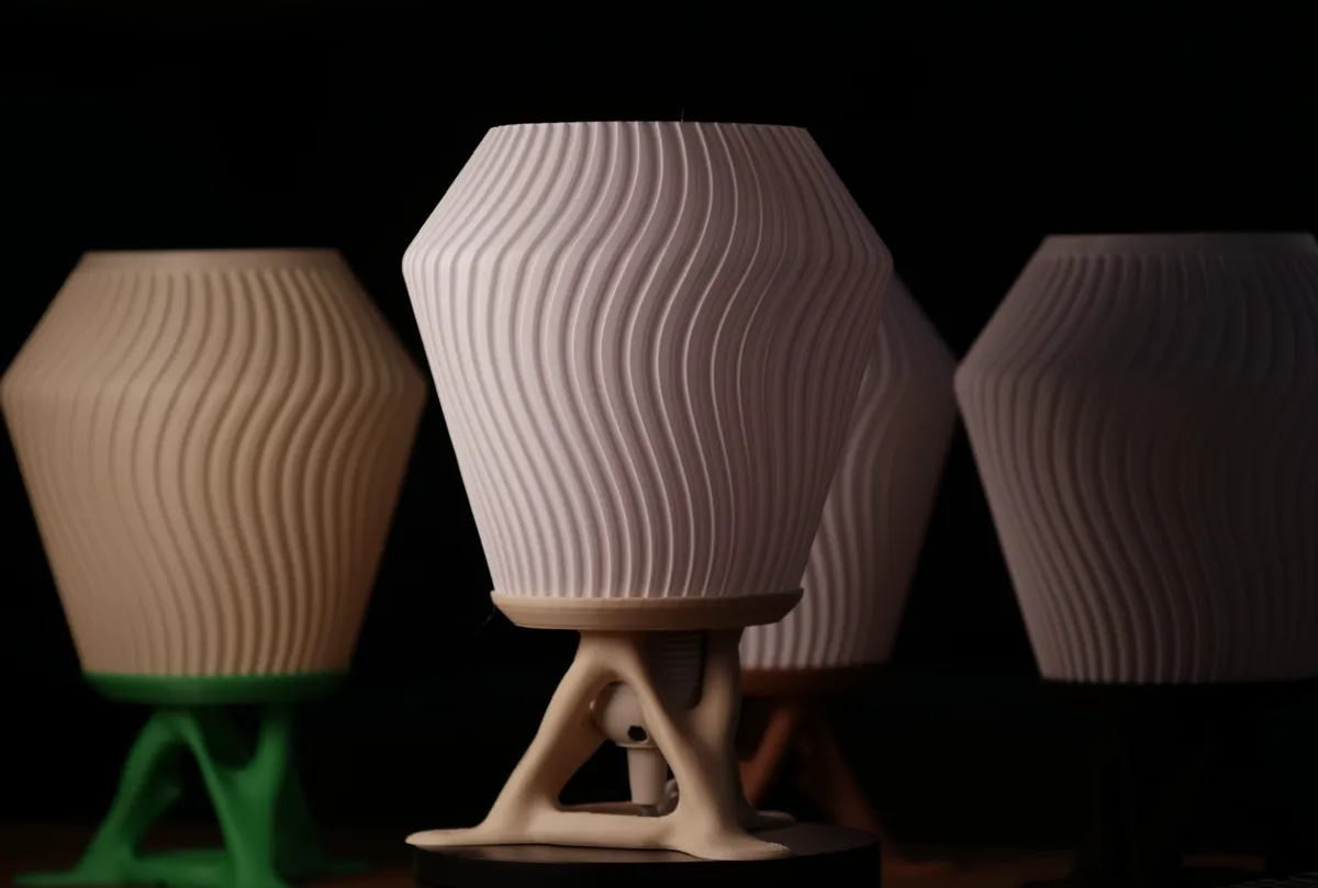 Modern organic design lamp, photo 3 of 4 - Modern organic design lamp Lamps & Lighting