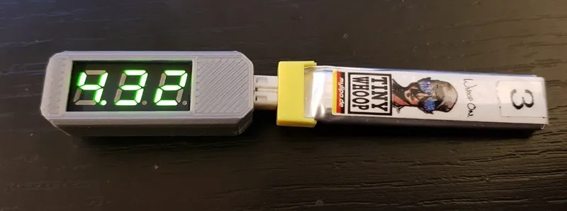 1S Battery Voltage Checker - PH2.0, photo 3 of 4 - 1S Battery Voltage Checker - PH2.0 Hobby & DIY