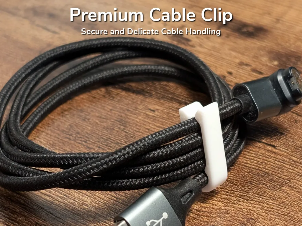Premium Round Cable Clips - Organizers, in stock in India