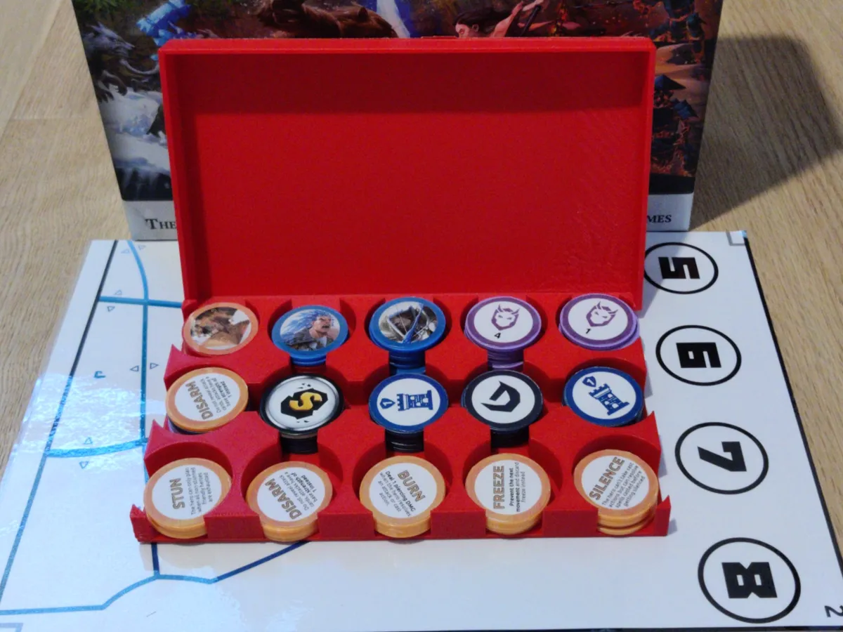 Skytear Onward Token Holder - Board Game Inserts & Organisers, in stock in India