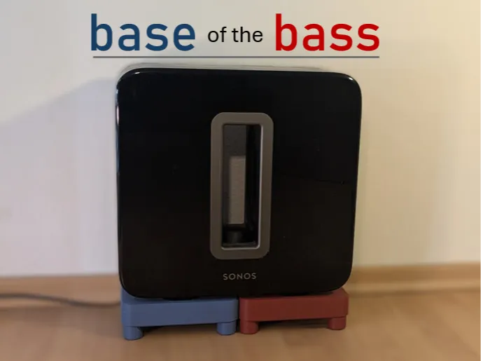 Erhöhung 03 - kopmpatibel mit Sonos Sub