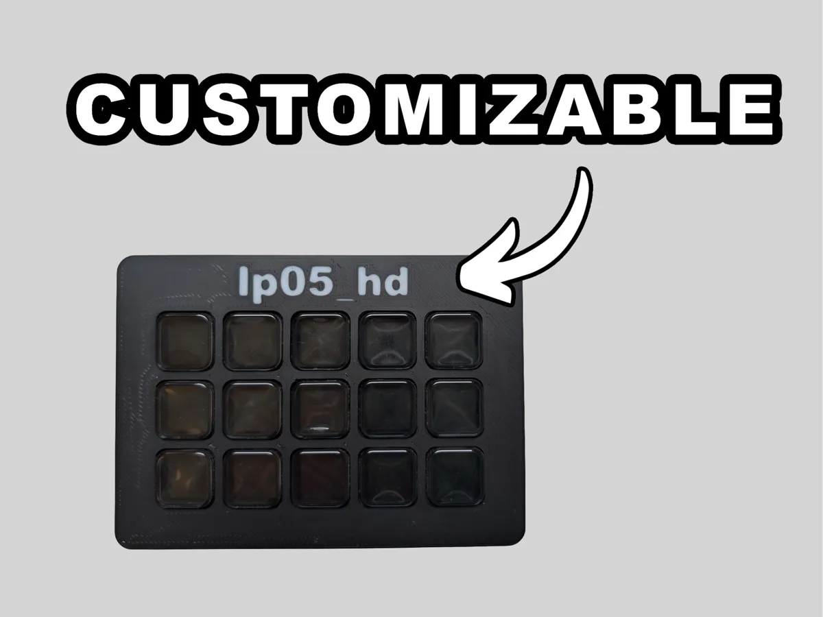 Stream Deck - Faceplate | Customizable Text