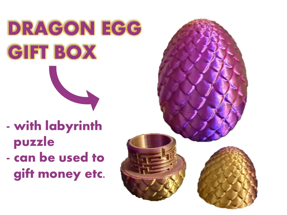 Dragon Egg Puzzle Gift Box