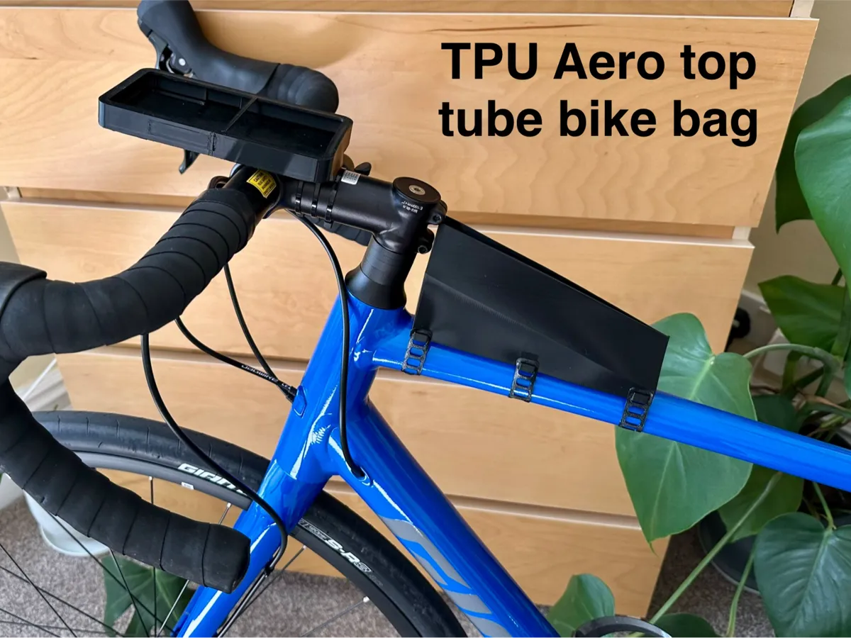 Road Bike Top Tube Bag - Light Weight Aero