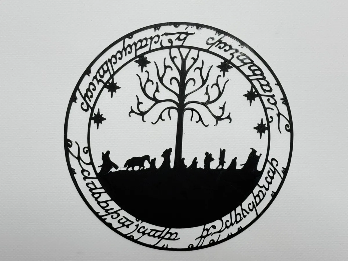Lord of the Rings silhouette (wall art)