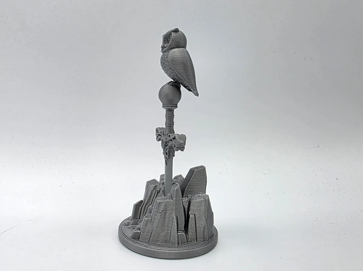 Owl on the Sword Miniature, photo 3 of 4 - Owl on the Sword Miniature Figurines & Collectibles