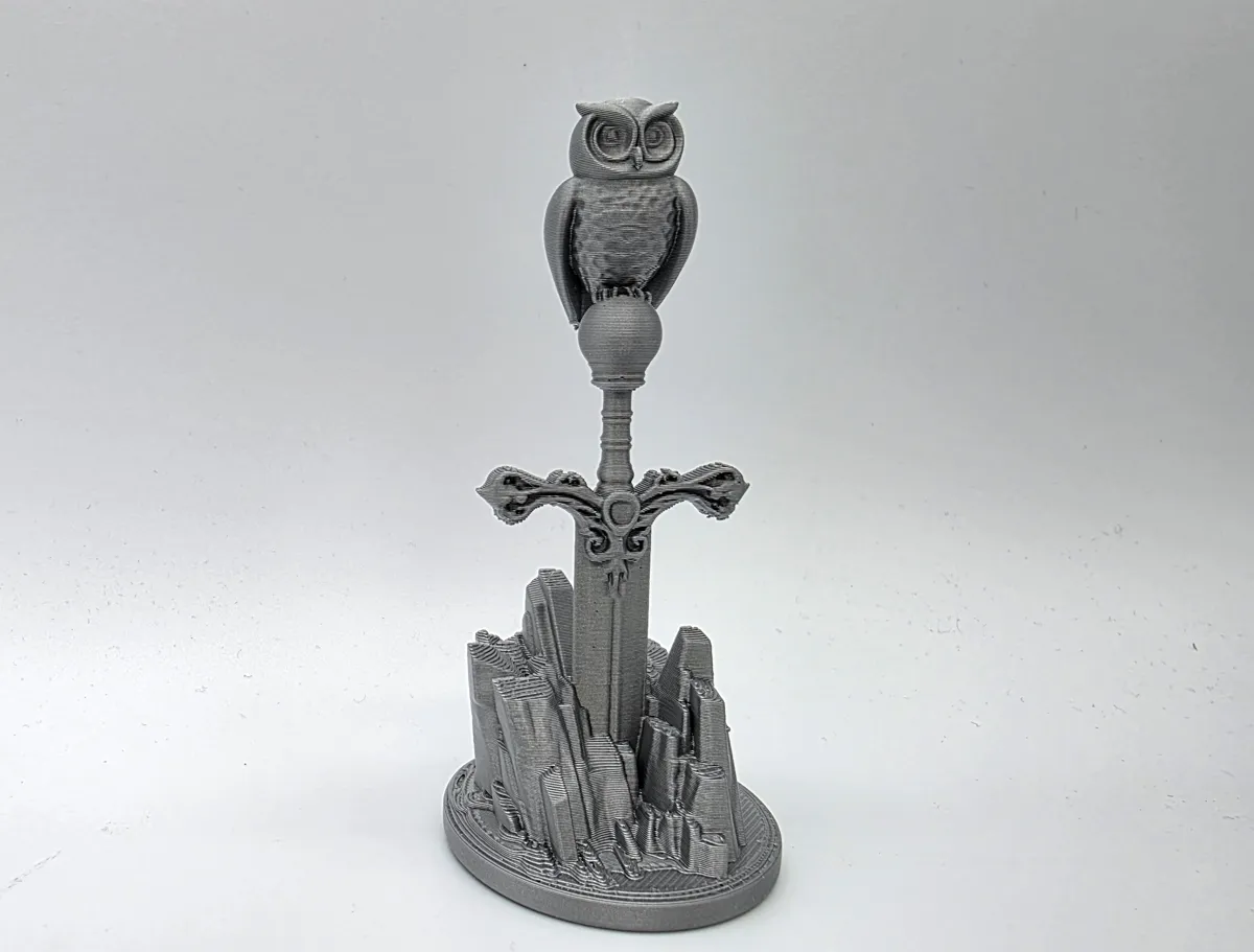 Owl on the Sword Miniature, photo 4 of 4 - Owl on the Sword Miniature Figurines & Collectibles