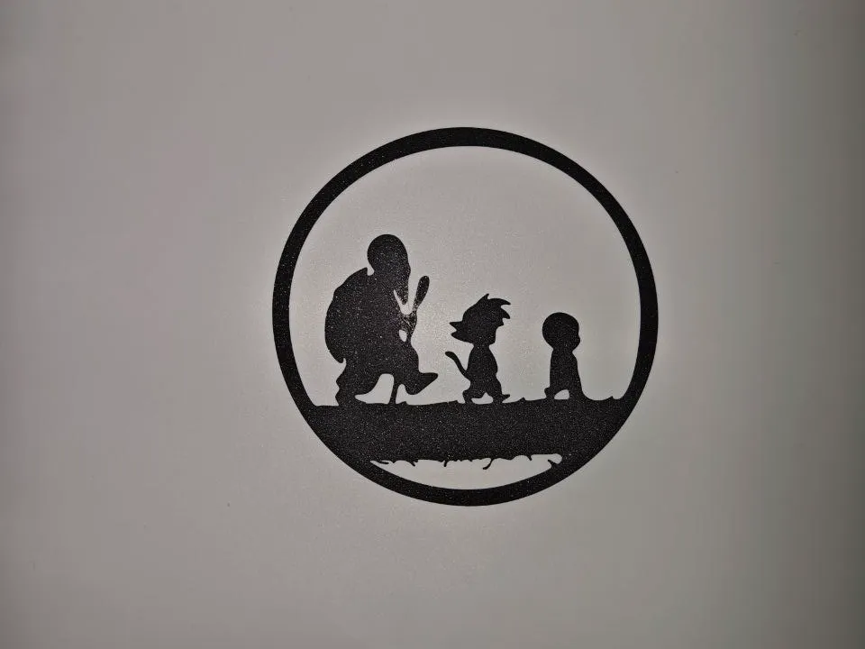 Dragon Ball Wall art (2, 1.2 and 0.6 mm thickness)