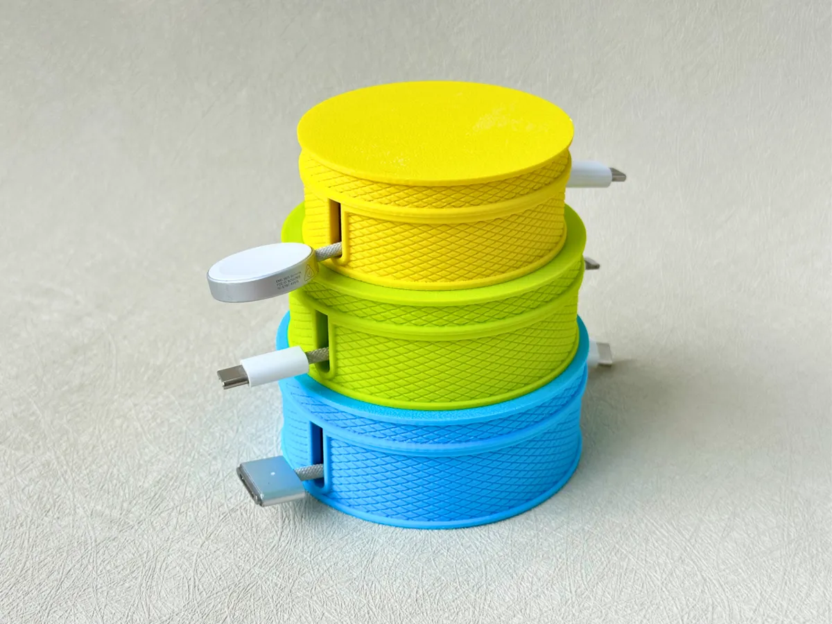 Cable Winder, 3 Sizes, Twist Organizer Box