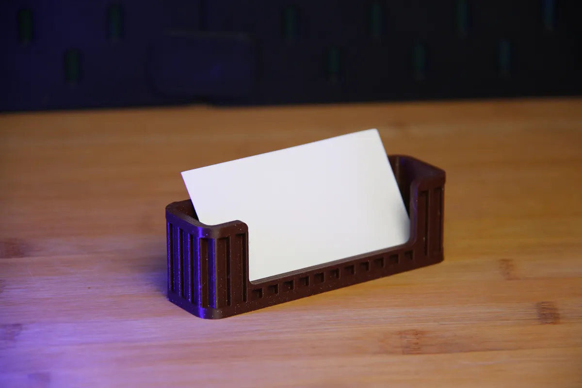 Business Card Holder, photo 4 of 4 - Business Card Holder Desk & Office