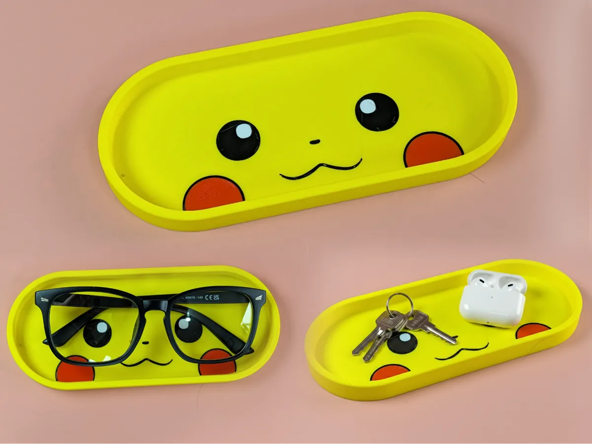 Glasses / Keys / Coin Tray - Pokemon - Pikachu