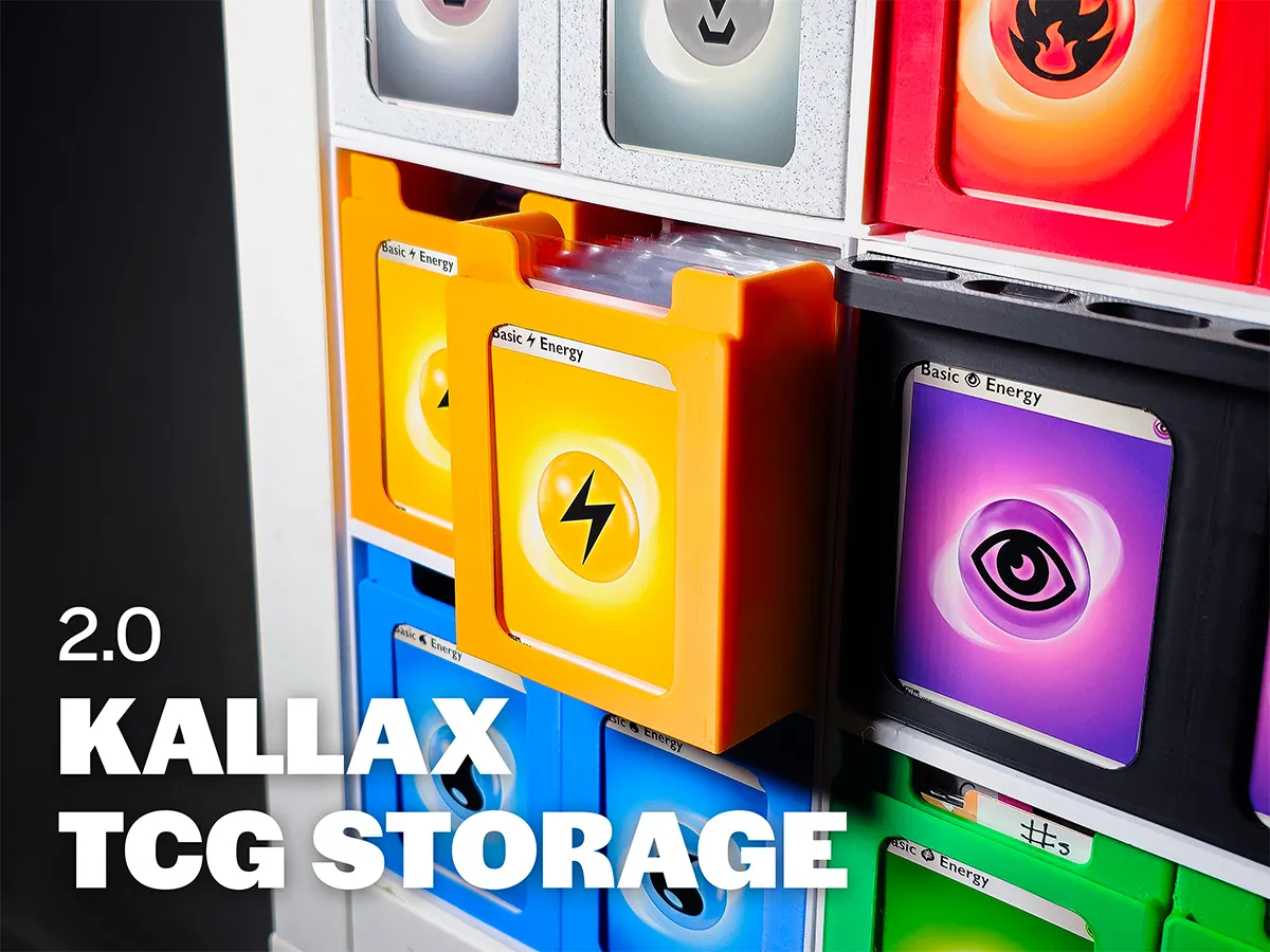 TCG Card Storage 2.0 for IKEA Kallax Cubes & More