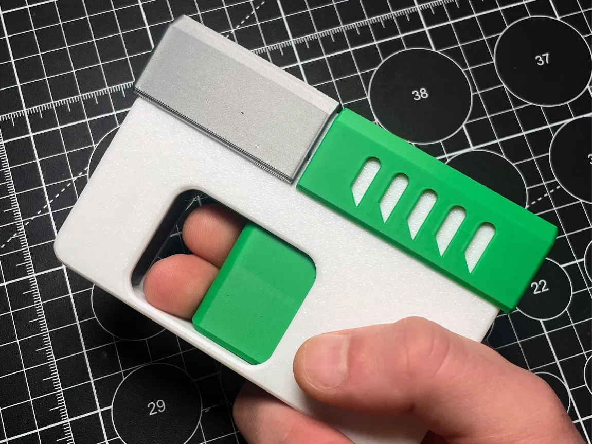 Fidget Blowback Gun