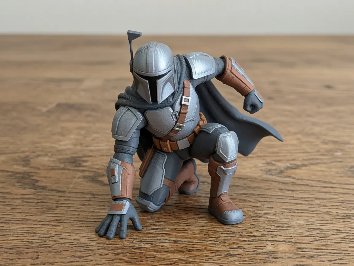 Mandalorian Superhero Landing Figure | Star Wars