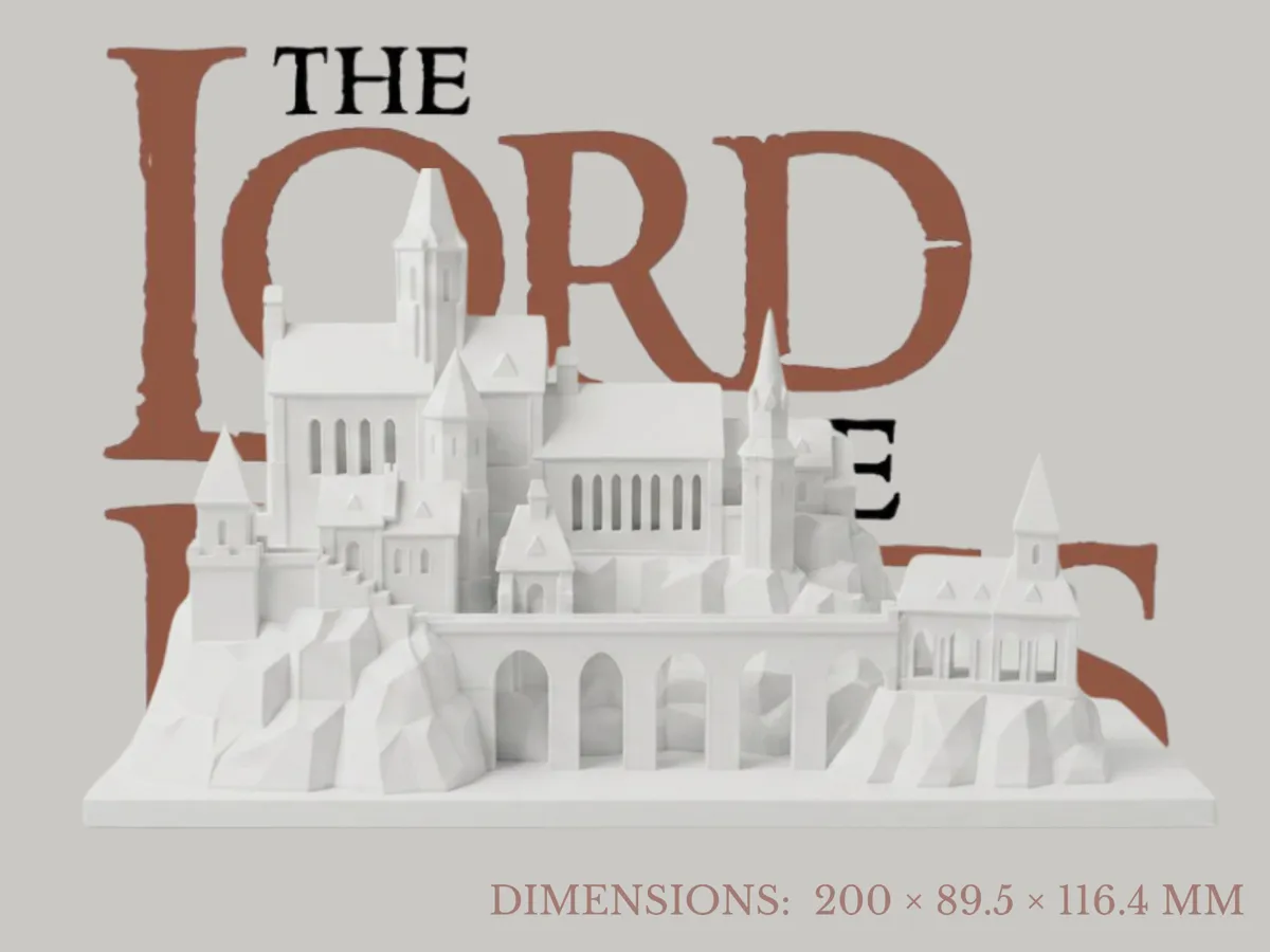 The Lord of the Rings - Architecture, in stock in India