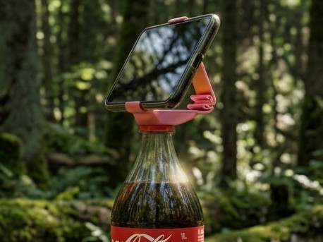 Camping Bottlecap Phone Mount- Exclusive - Wall & Bedside Mobile Holders, in stock in India