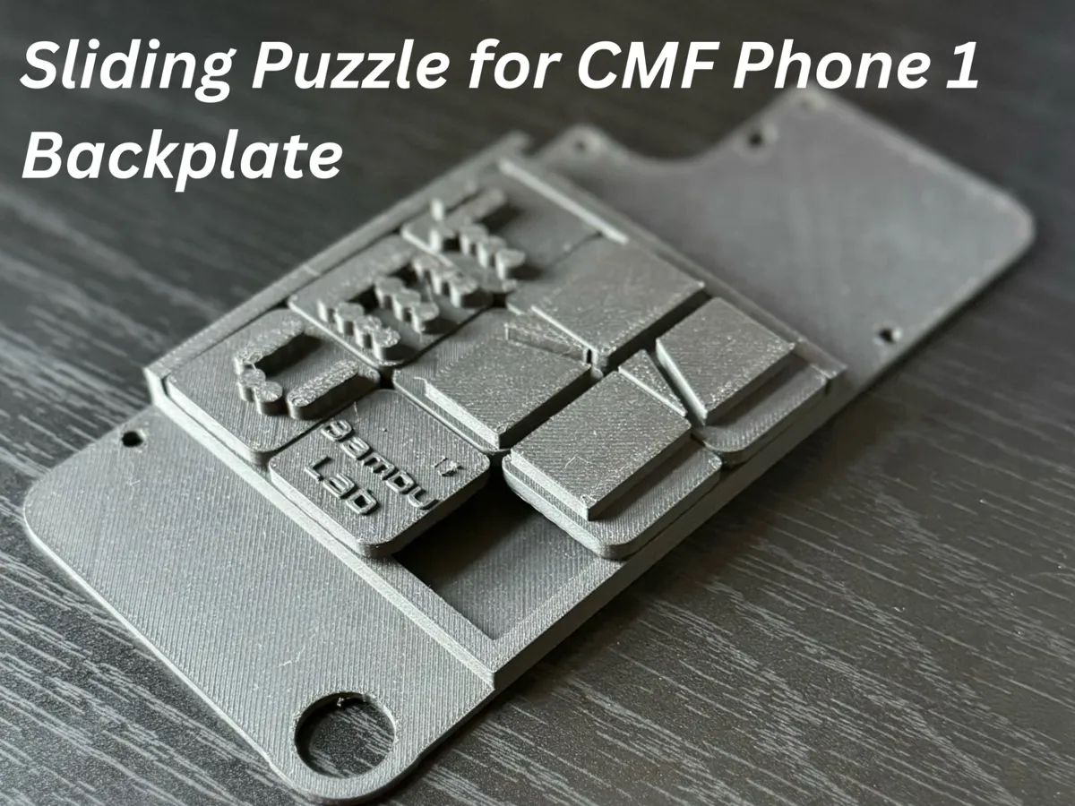 Sliding Puzzle for CMF Phone 1 Backplate - Puzzles, in stock in India