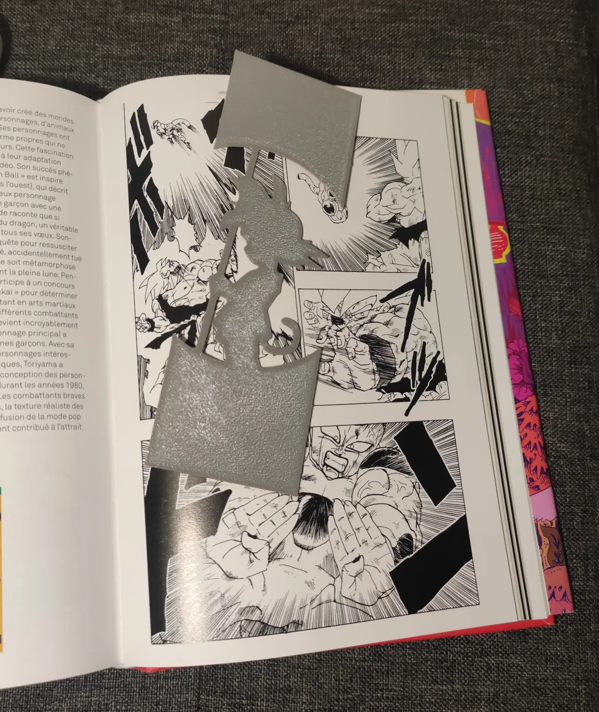 Dragon Ball Z Bookmark, photo 2 of 2 - Dragon Ball Z Bookmark Art