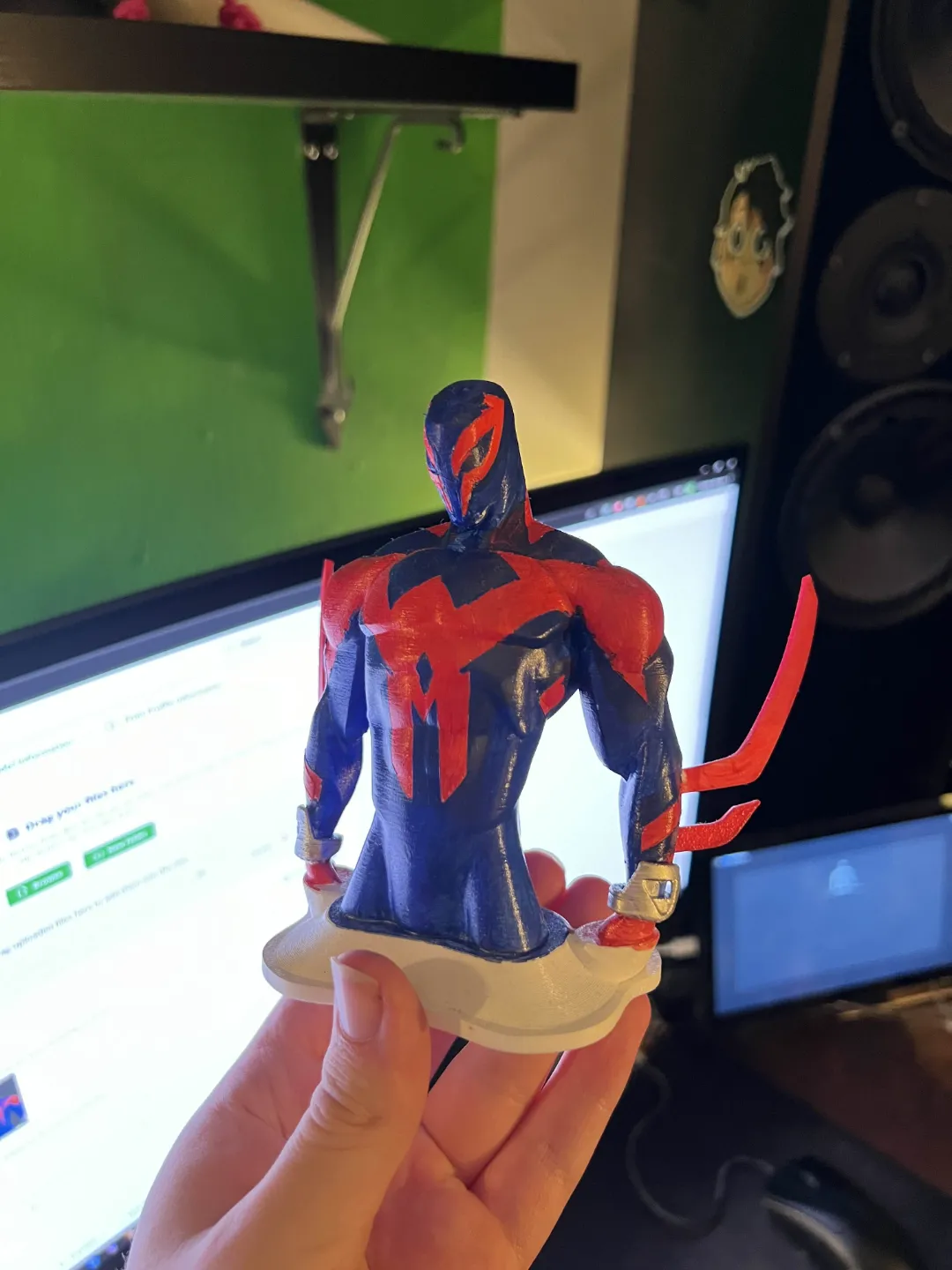 Miguel Spiderverse Statue, photo 3 of 4 - Miguel Spiderverse Statue Art