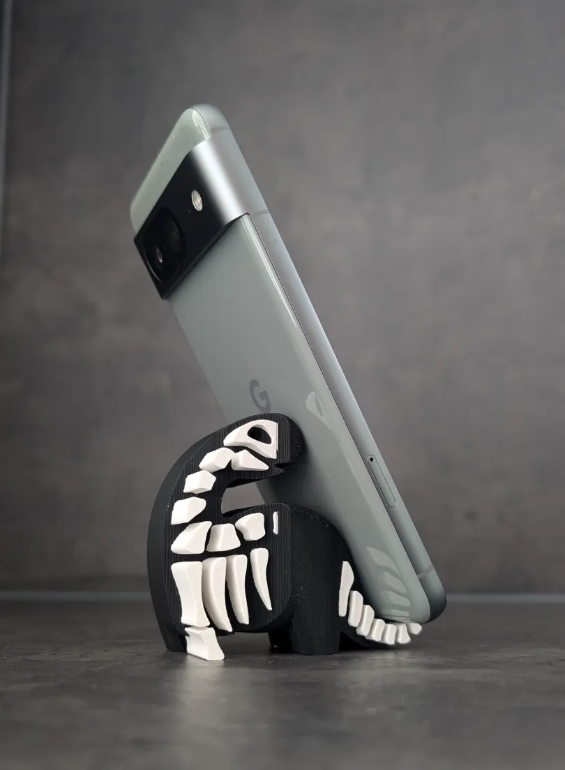 Spooky Dino Phone Holder - Character & Novelty Mobile Stands, in stock