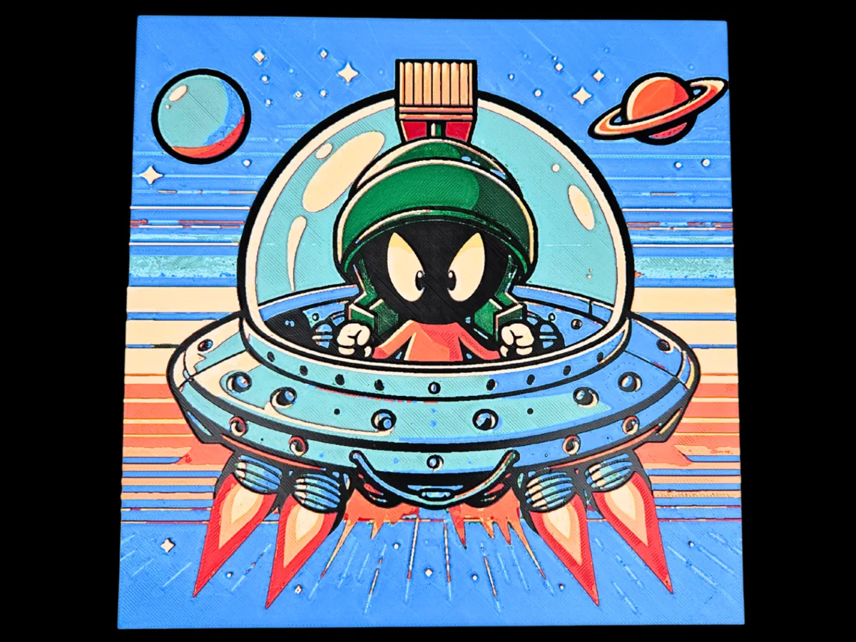 Marvin The Martian - Photo Art & Lithophanes, in stock in India