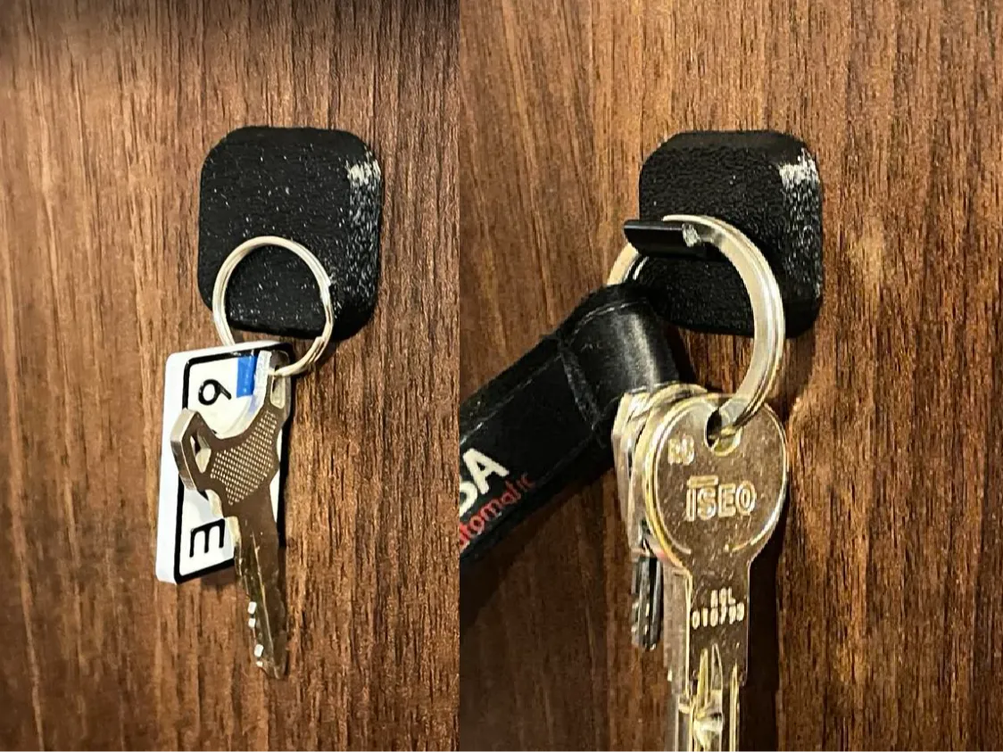 Minimalist key hanger (magnetic and regular) - Decor, in stock in India