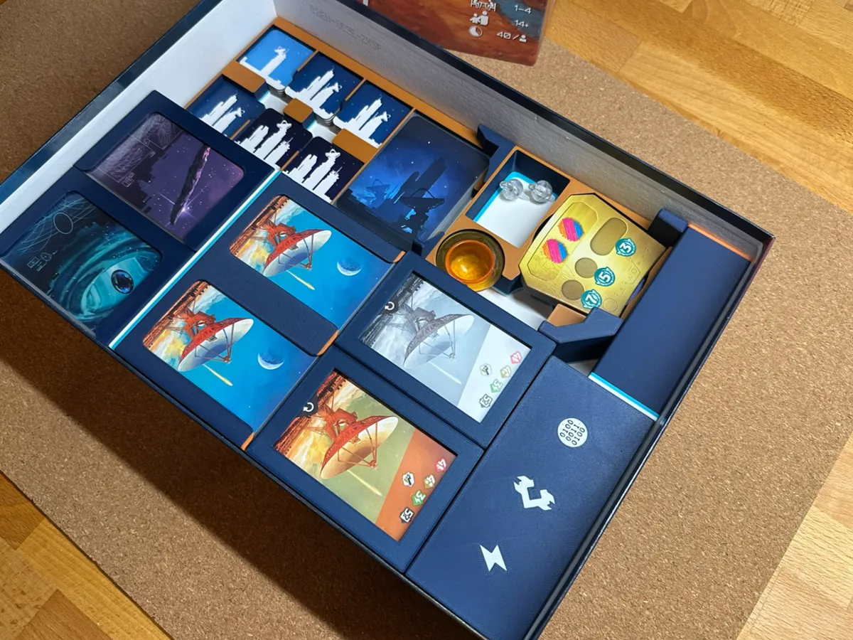 SETI Boardgame Insert Organizer