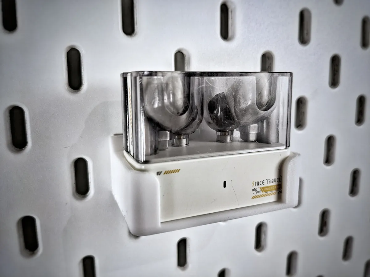 Moondrop Space Travel Holder for IKEA Skadis, photo 2 of 3 - Moondrop Space Travel Holder for IKEA Skadis Tools