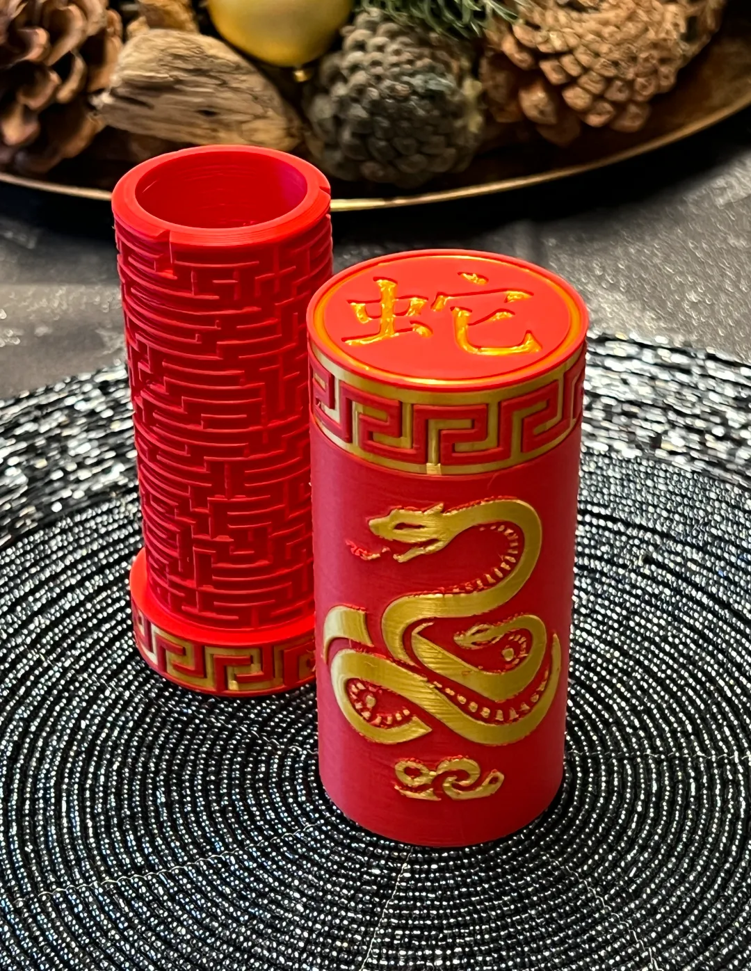 Year of the Snake - Puzzle Box - Puzzle Boxes & Secret Boxes, in stock