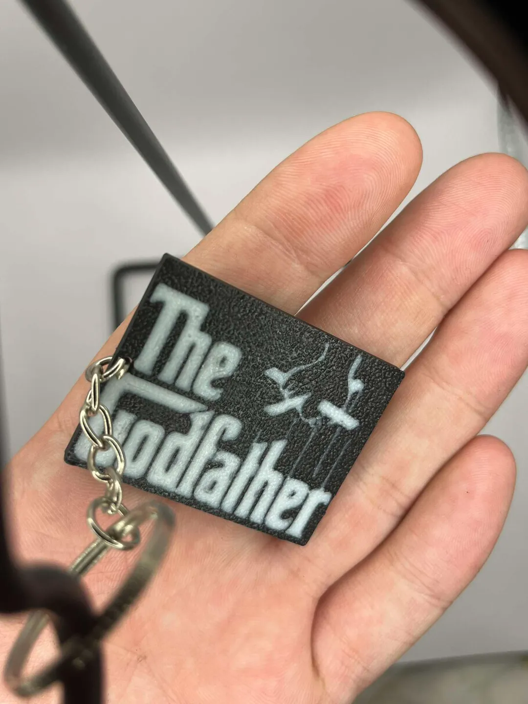 The Godfather Keychain, photo 2 of 3 - The Godfather Keychain Keychains