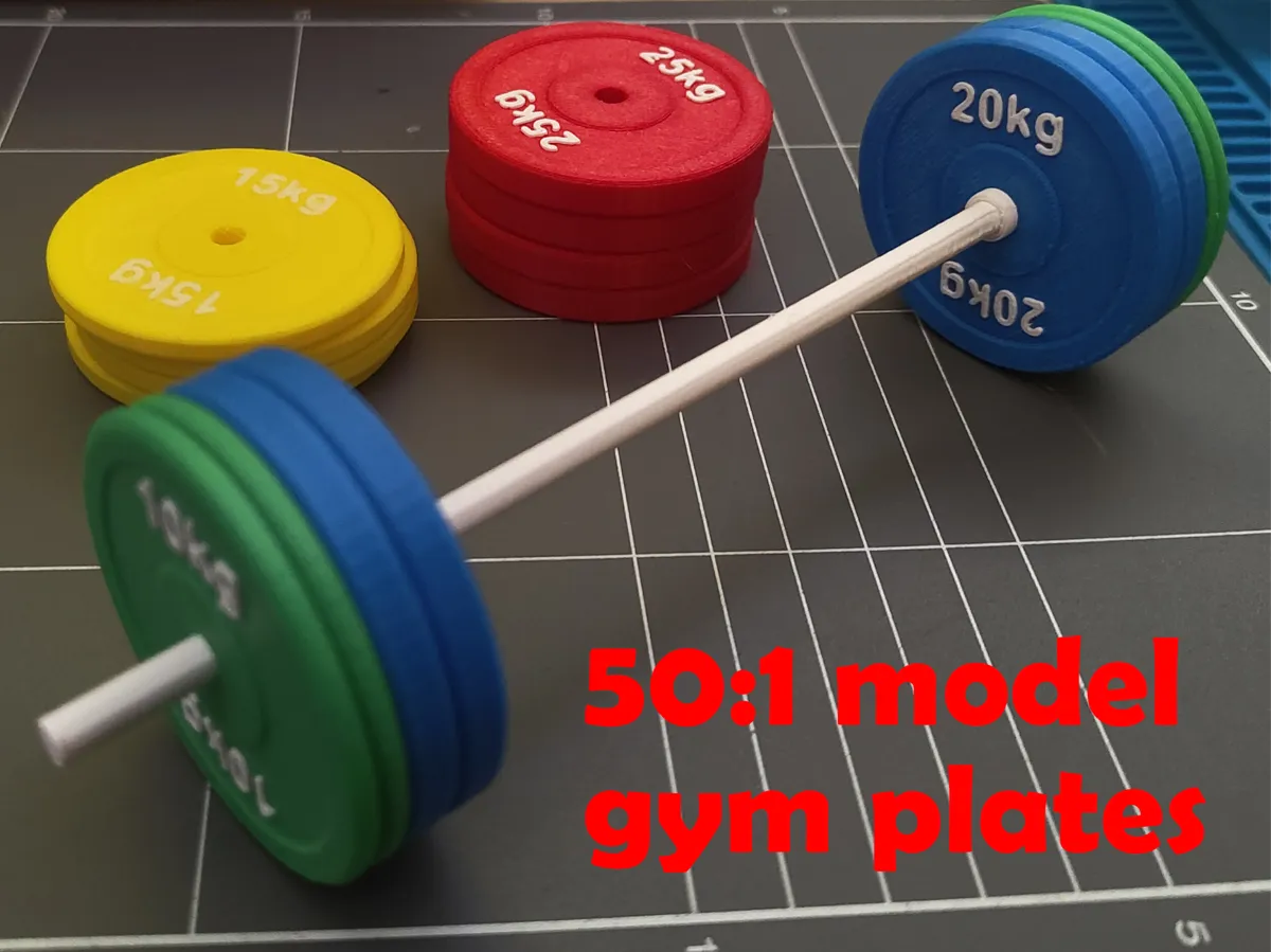 Model Gym Plates - track your PBs!! - Plates, Bowls & Serving Trays, in stock in India