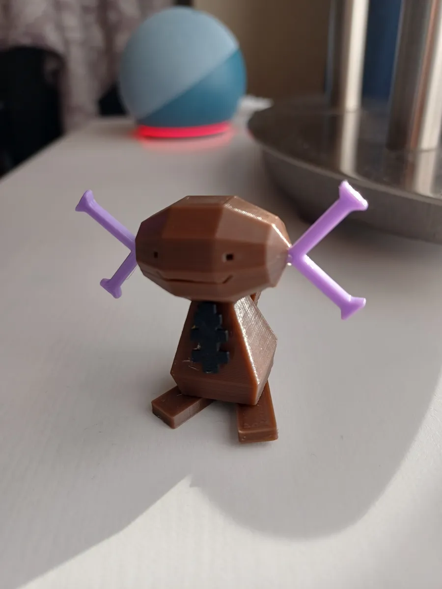 low poly wooper (Paldean) Pokémon, photo 2 of 2 - low poly wooper (Paldean) Pokémon Figurines & Collectibles