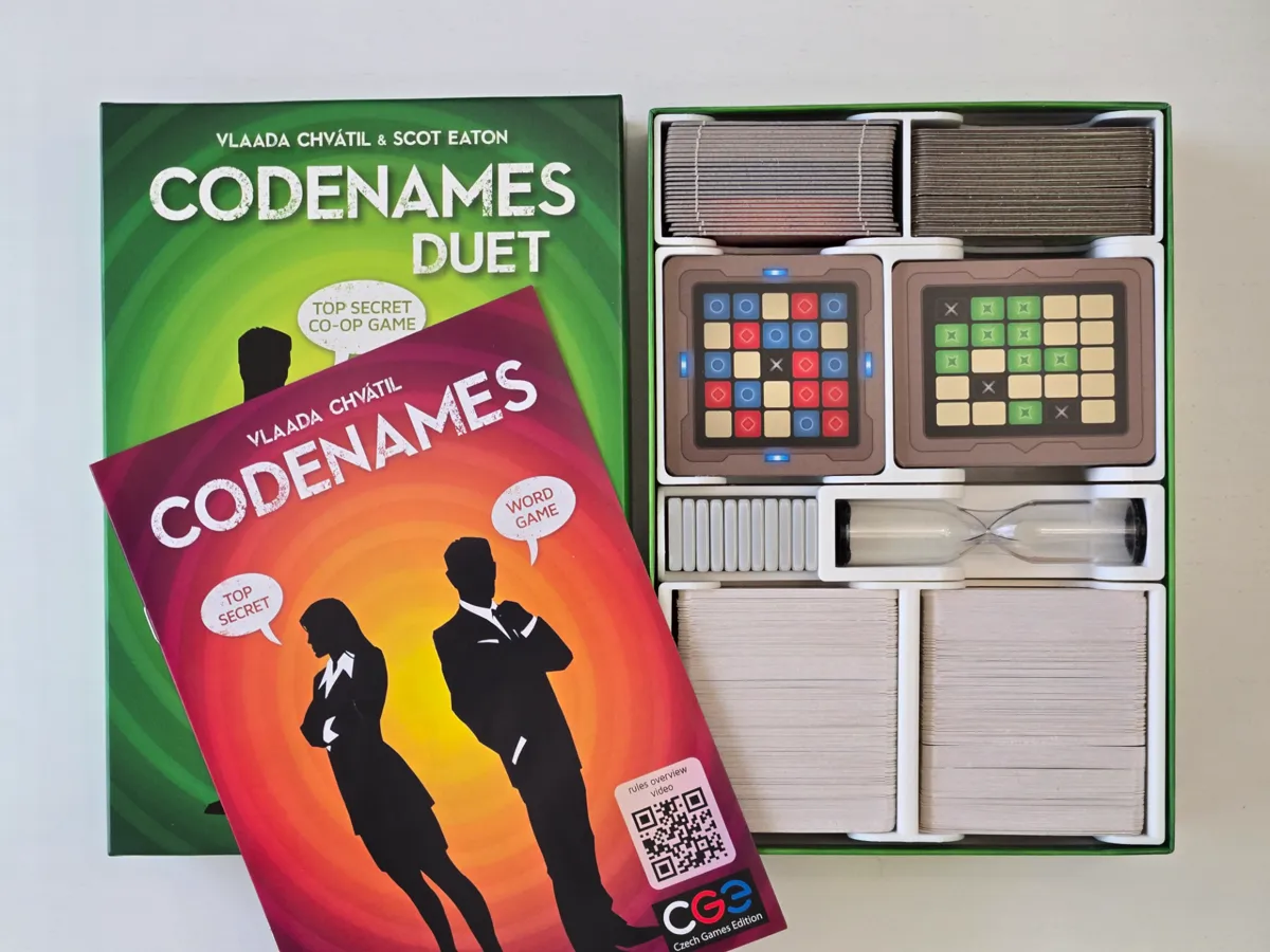 Codenames + Duet - Organizer Insert