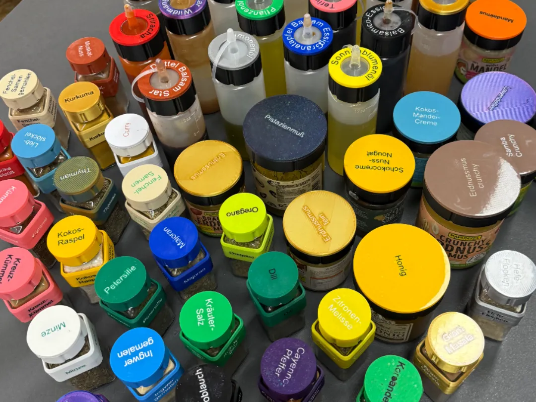Kitchen Labeling+Organization System