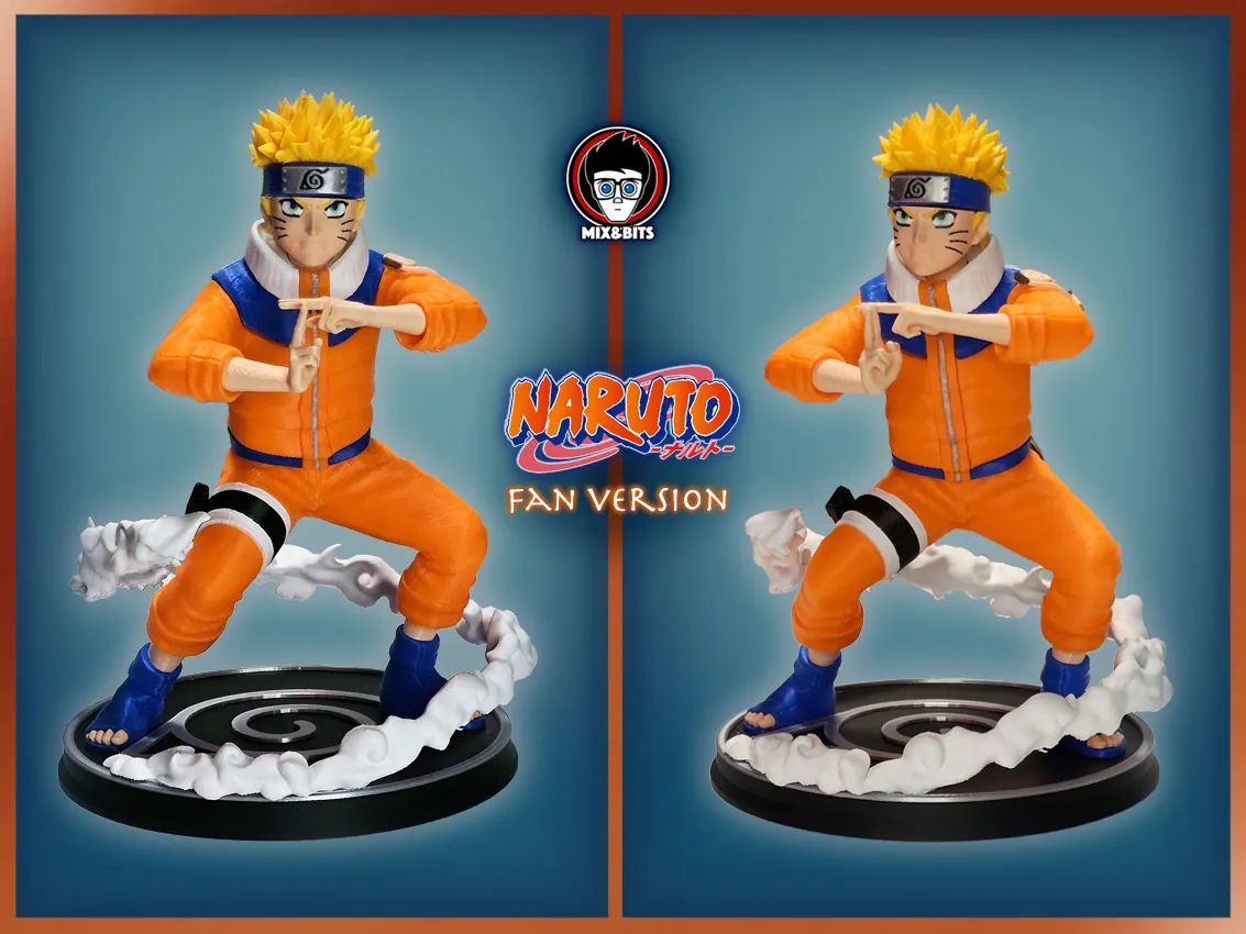 Thank you 6K!!! Naruto fanart (about 25 cm tall)