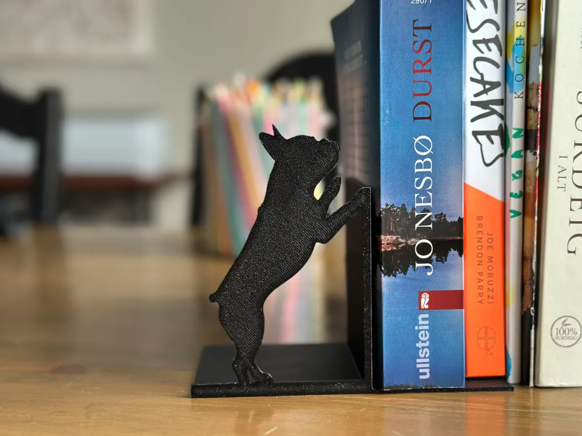 Frenchie book end