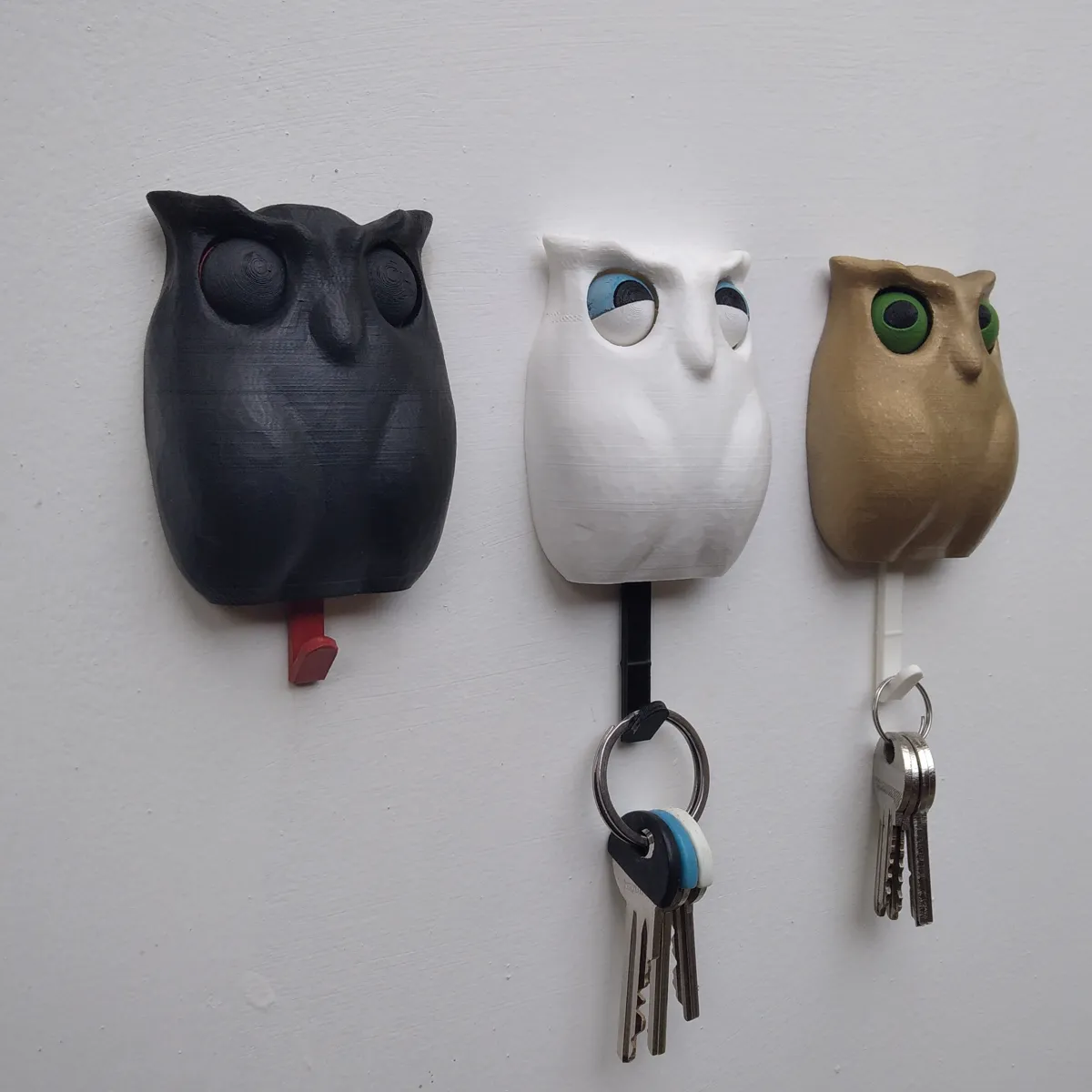 Magic Owl - Wall key holder, photo 2 of 3 - Magic Owl - Wall key holder Storage & Organisation