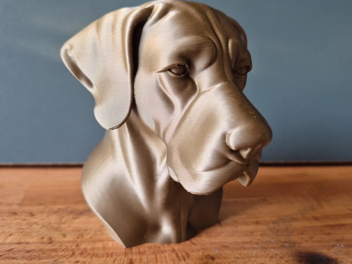 Great Dane Bust, Dog Sculpture