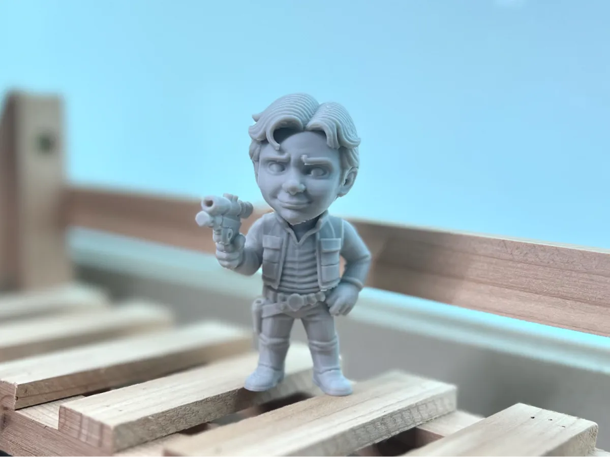 Cute Han Solo with Blaster