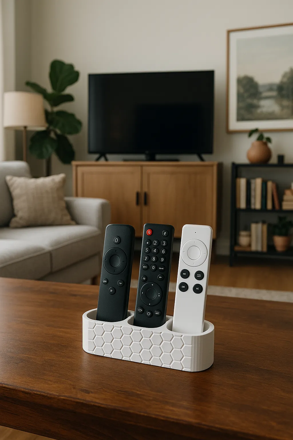 Modern Remote Holder, photo 3 of 3 - Modern Remote Holder Mobile & Device Accessories
