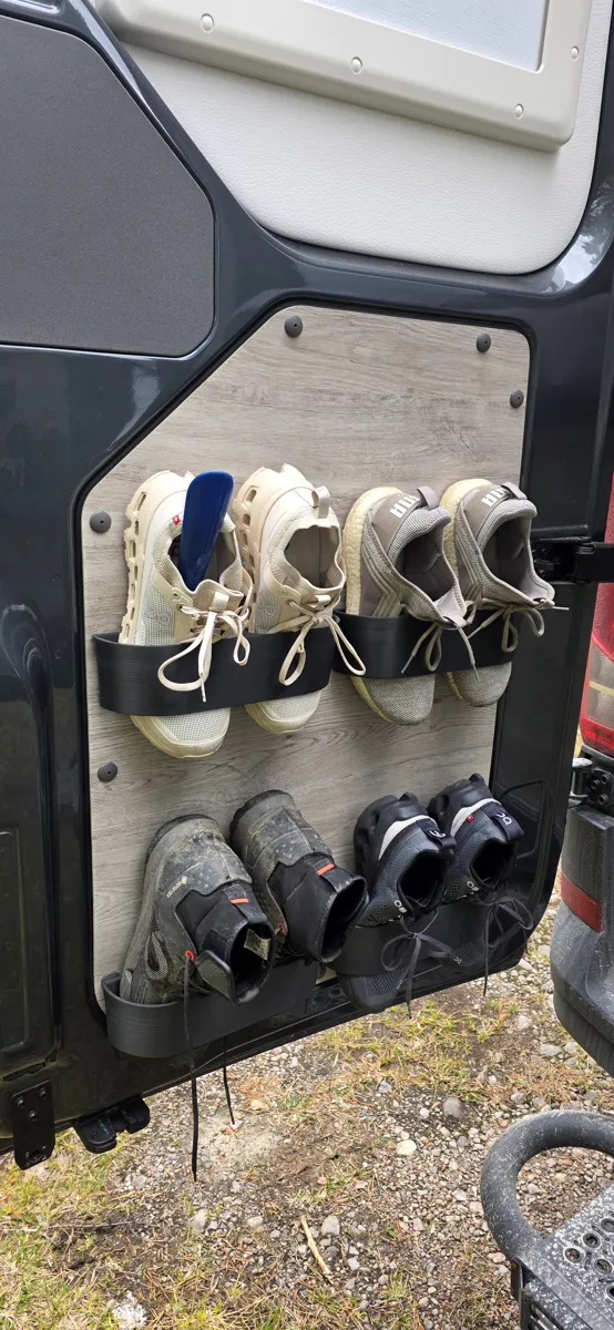 Shoe Organizer - Wallmounted, photo 4 of 4 - Shoe Organizer - Wallmounted Storage & Organisation