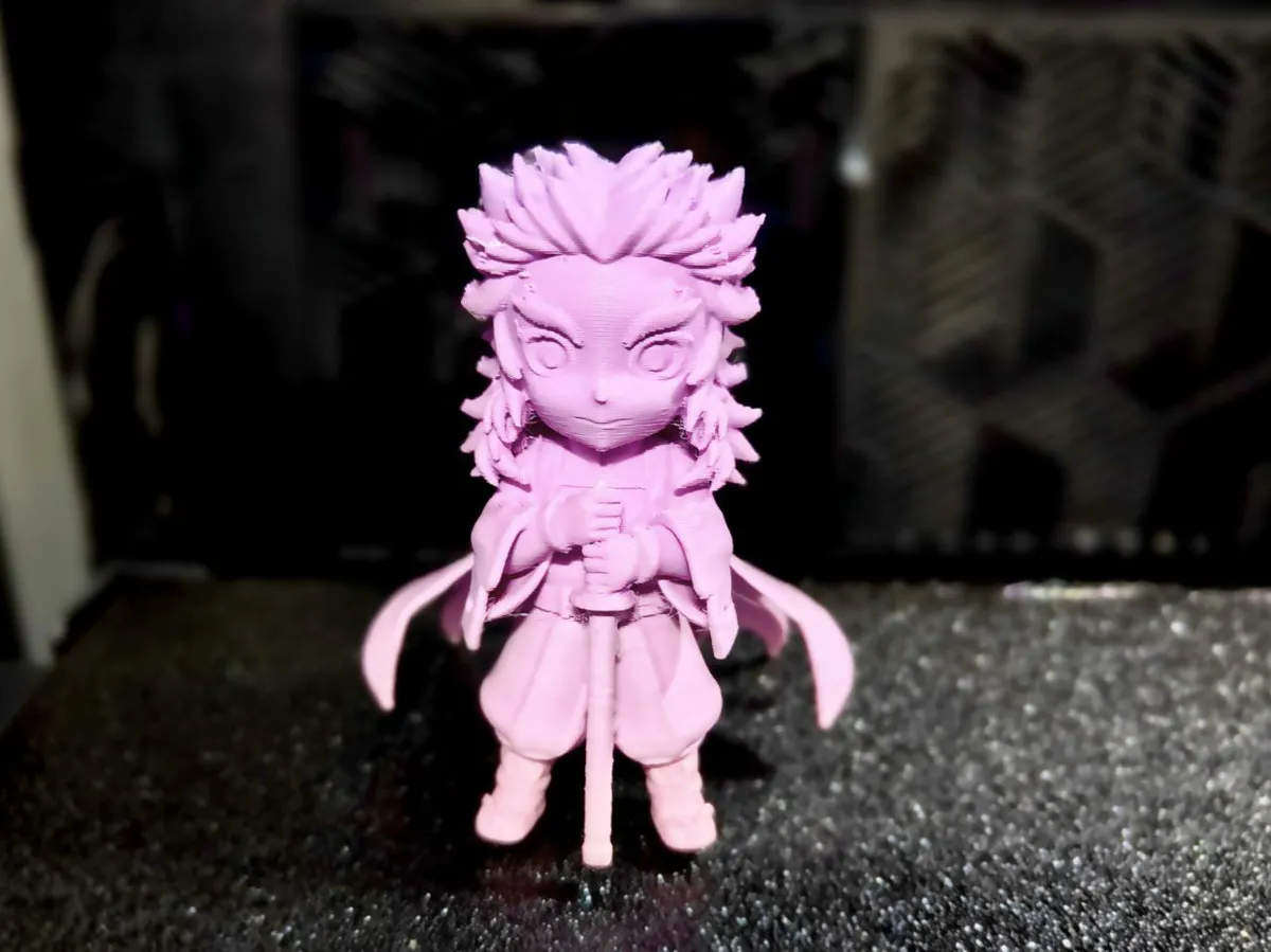 Kyojuro Rengoku Demon Slayer, photo 3 of 4 - Kyojuro Rengoku Demon Slayer Figurines & Collectibles