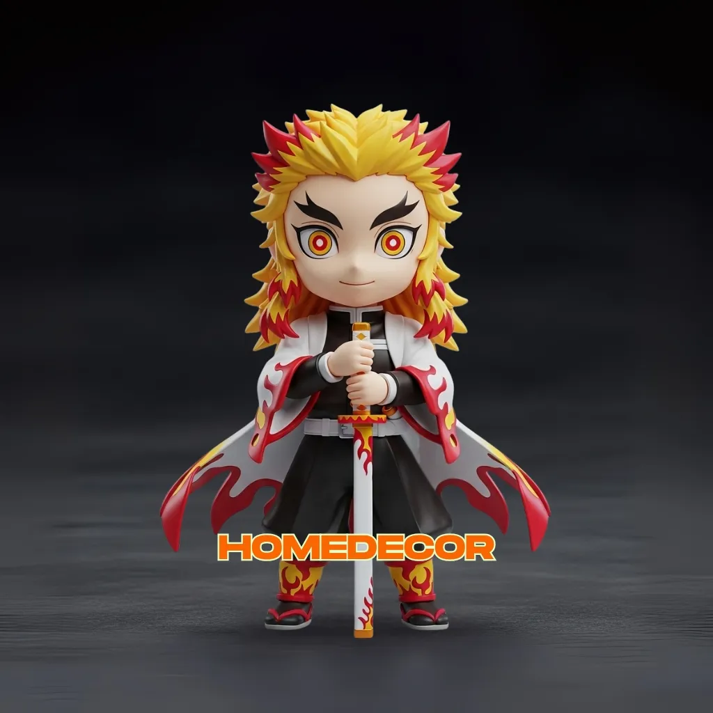 Kyojuro Rengoku Demon Slayer, photo 4 of 4 - Kyojuro Rengoku Demon Slayer Figurines & Collectibles