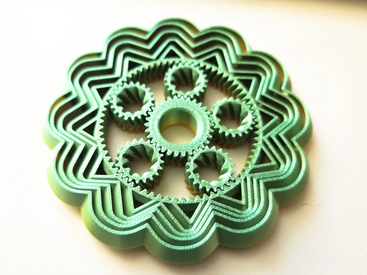Planetary Gear Star Spinner, Sensory Fidget, photo 4 of 4 - Planetary Gear Star Spinner, Sensory Fidget Fidget & Sensory Toys
