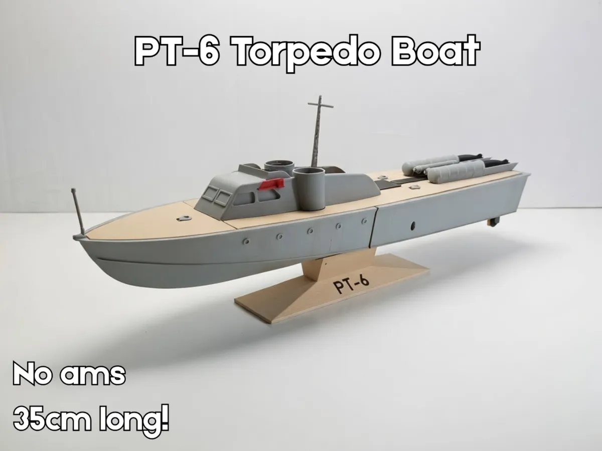 PT-6 Torpedo Boat Scale Model