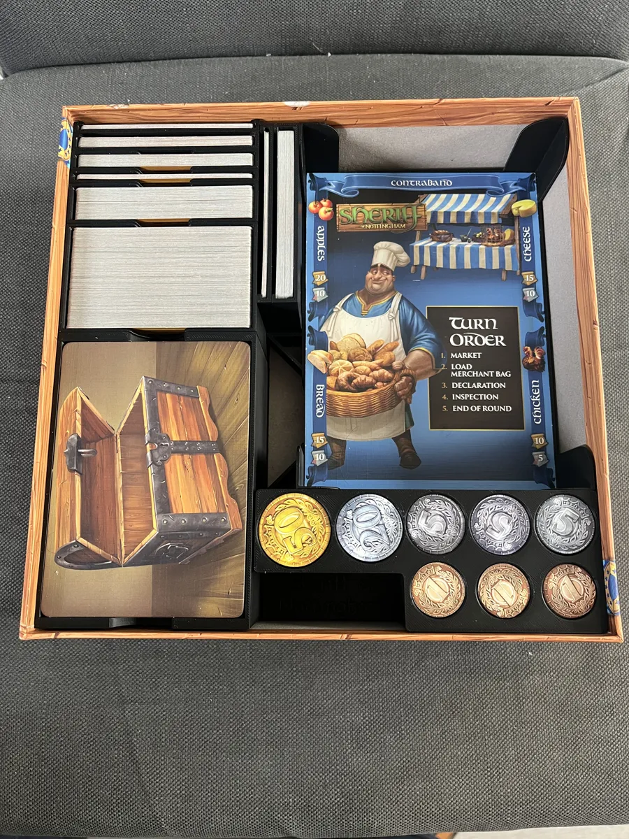 Insert for Sheriff of Nottingham (incl. expansion), photo 3 of 3 - Insert for Sheriff of Nottingham (incl. expansion) Figurines & Collectibles
