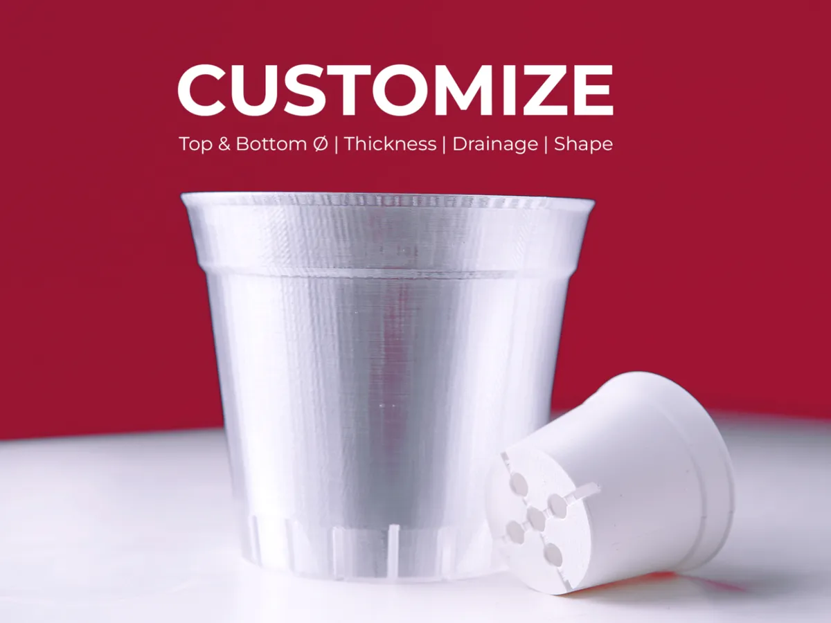 Parametric Nursery Pot | Liner Pot Customizer